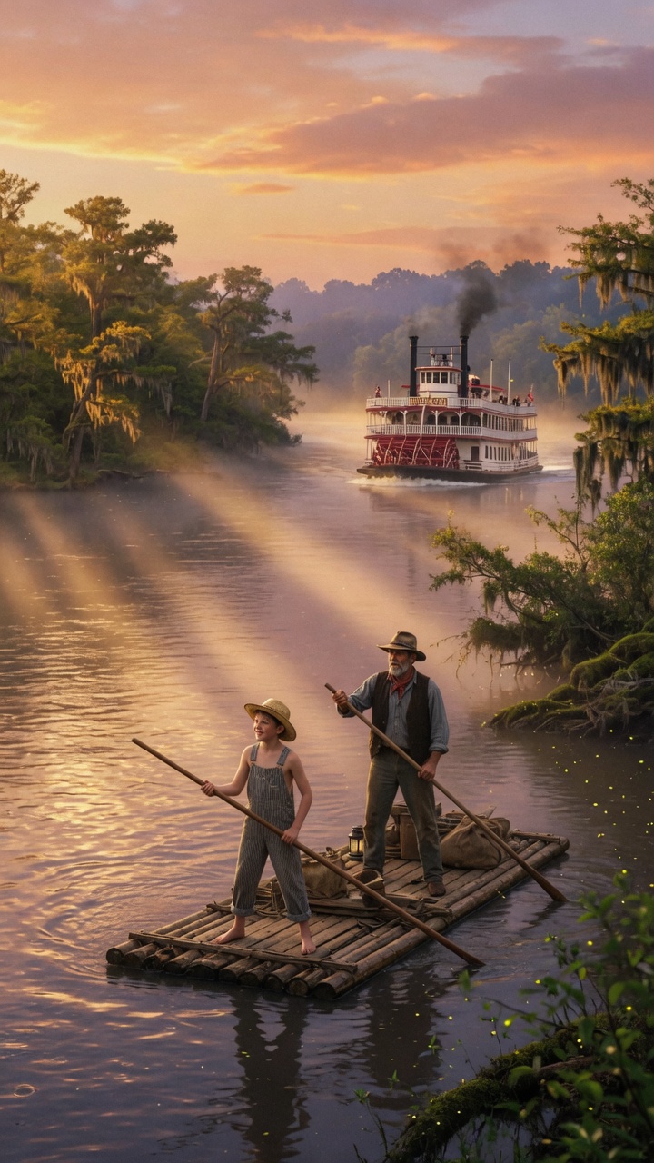 Adventures of Huckleberry Finn poster