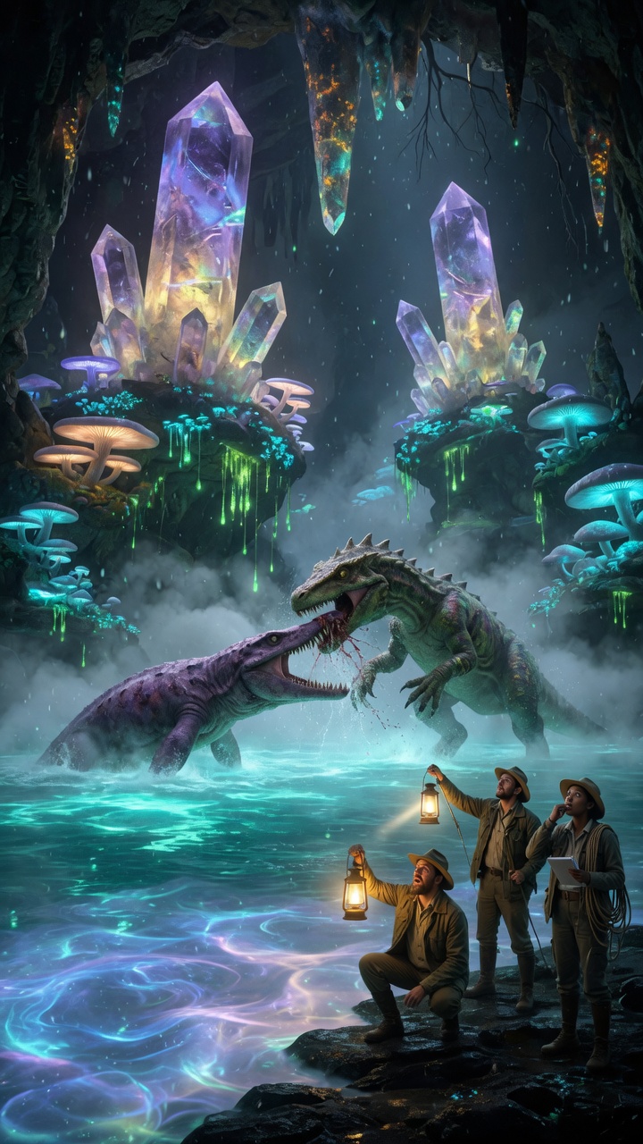 A Journey to the Centre of the Earth poster