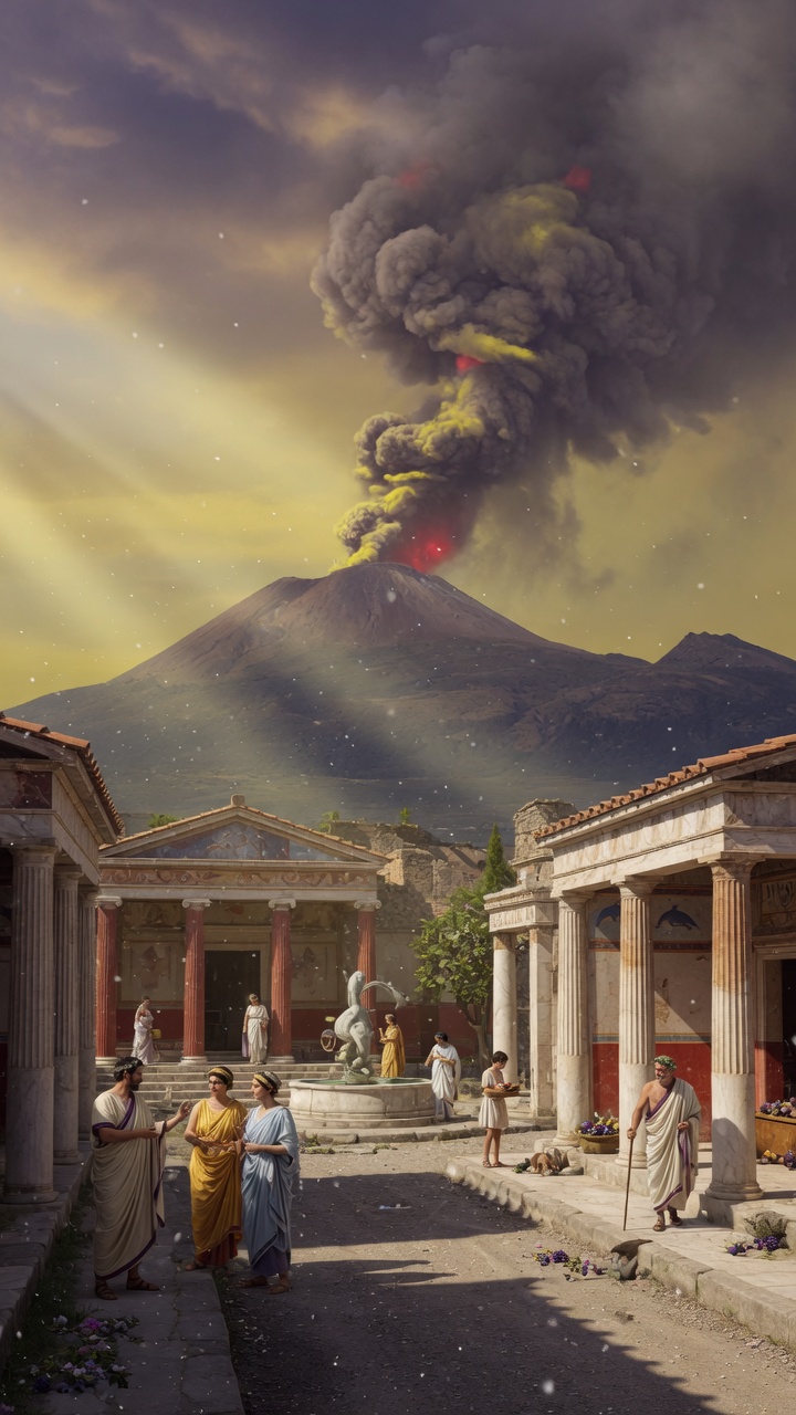 The Last Days of Pompeii poster
